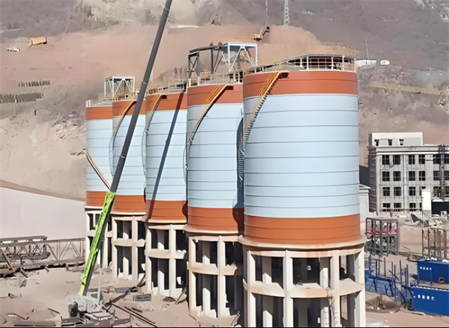 古蔺高架钢板仓